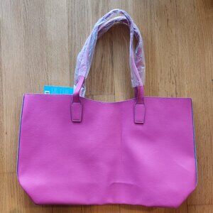 NWT Juicy Couture OUI Hot Pink Beach Tote, Purse, Large Shoulder Bag 12"X19" NEW